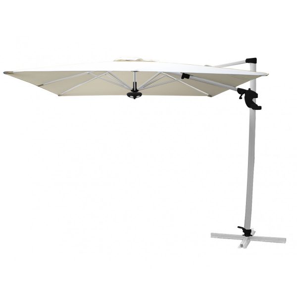 Solero Zweefparasol Cielo Pro Parelwit M X M Parasols Xl