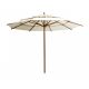 Solero Tuinparasol Lasagna Pro Taupe M Rond Parasols Xl